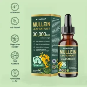 𝗛𝗲𝗮𝗹𝗿𝗶𝘇𝗲® 𝗢𝗿𝗴𝗮𝗻𝗶𝗰 𝗟𝘂𝗻𝗴 𝗖𝗹𝗲𝗮𝗻𝘀𝗶𝗻𝗴 𝗠𝘂𝗹𝗹𝗲𝗶𝗻 𝗟𝗲𝗮𝗳 𝗘𝘅𝘁𝗿𝗮𝗰𝘁 𝗗𝗿𝗼𝗽𝘀