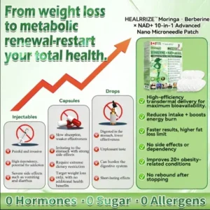 🇨🇦𝑶𝒇𝒇𝒊𝒄𝒊𝒂𝒍 𝑺𝒕𝒐𝒓𝒆  | 💖💖 Healrize® 𝙈𝒐𝒓𝒊𝒏𝒈𝗮 · 𝗕𝗲𝗿𝗯𝐞𝐫𝐢𝐧𝙚 × 𝙉𝑨𝑫+ 𝟏𝟎-𝙞𝙣-𝟏 𝘼𝒅𝒗𝒂𝒏𝒄𝒆𝐝 𝐍𝐚𝐧𝙤 𝙈𝙞𝙘𝙧𝙤𝙣𝒆𝒆𝒅𝒍𝐞 𝐏𝐚𝐭𝙘𝙝(𝐉𝐮𝐬𝐭 𝐨𝐧𝐜𝐞 𝐚 𝐝𝐚𝐲. 𝐯𝐢𝐬𝐢𝐛𝐥𝐞 𝐜𝐡𝐚𝐧𝐠𝐞𝐬 𝐢𝐧 𝟕 𝐝𝐚𝐲𝐬) ✅ 𝐅𝐨𝐫 𝐨𝐛𝐞𝐬𝐢𝐭𝐲. 🅛🅞🅞🅢🅔 🅢🅚🅘🅝.𝐝𝐢𝐚𝐛𝐞𝐭𝐞𝐬. 𝐬𝐥𝐞𝐞𝐩 𝐚𝐩𝐧𝐞𝐚. 𝐣𝐨𝐢𝐧𝐭 𝐢𝐬𝐬𝐮𝐞𝐬. 𝐚𝐧𝐝 𝐦𝐨𝐫𝐞