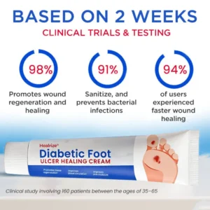 ⏰ EXCLUSIVE DEAL 60% OFF + FREE SHIPPING🔥 Healrize® Diabetic Foot Ulcer Healing Cream
