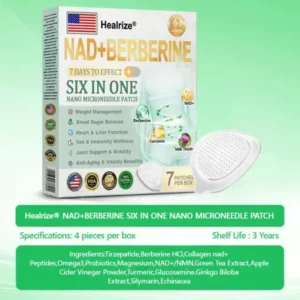 Healrize®𝟔-𝐢𝐧-𝟏𝐍𝐀𝐃+𝐁𝐞𝐫𝐛𝐞𝐫𝐢𝐧𝐞 𝐀𝐥𝐥-𝐢𝐧-𝐎𝐧𝐞 𝐁𝐨𝐝𝐲-𝐒𝐡𝐚𝐩𝐢𝐧𝐠 𝐍𝐚𝐧𝐨 𝐌𝐢𝐜𝐫𝐨𝐧𝐞𝐞𝐝𝐥𝐞 𝐏𝐚𝐭𝐜𝐡