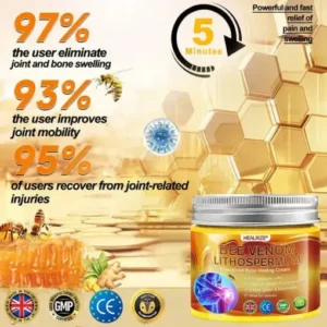 Healrize® BEE VENOM LITHOSPERMUM Pain-Relief Bone Healing Cream