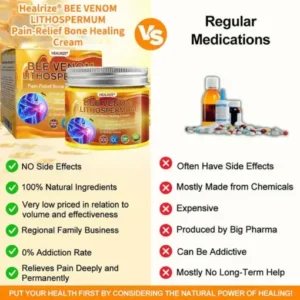 Healrize® BEE VENOM LITHOSPERMUM Pain-Relief Bone Healing Cream