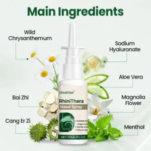 Healrize® BioActive Herbal Sinus Mist – Sinus & Hay Fever Relief Spray