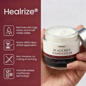 Healrize® BlackRice Nano Clear Wart Repair Cream