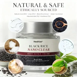 Healrize® BlackRice Nano Clear Wart Repair Cream