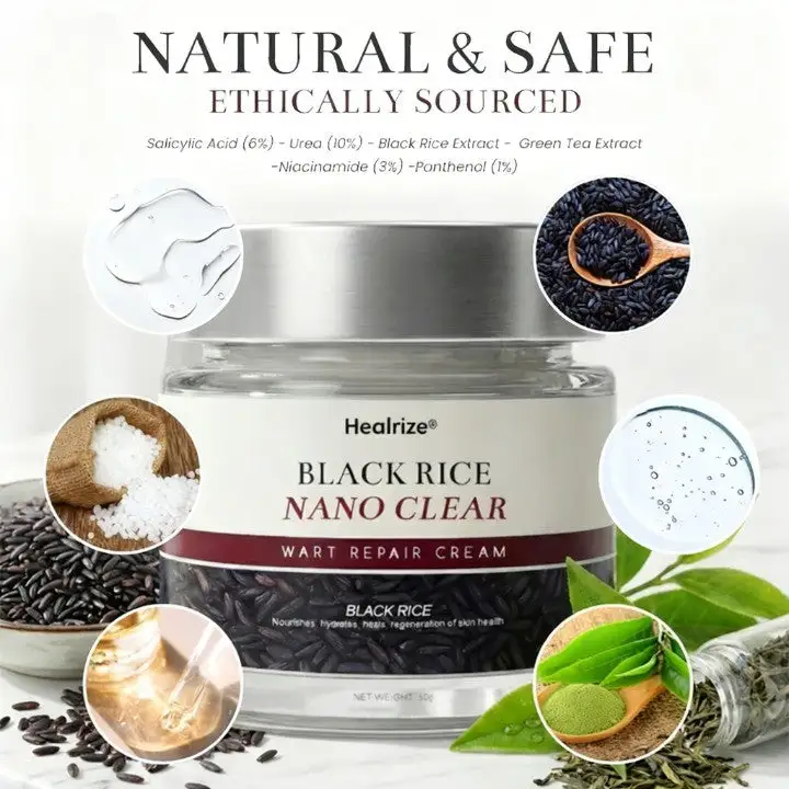 Healrize® BlackRice Nano Clear Wart Repair Cream