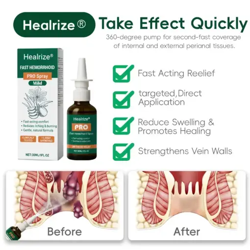 Healrize® Fast Hemorrhoid PRO Spray