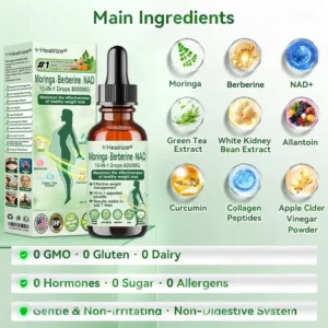 𝑶𝒇𝒇𝒊𝒄𝒊𝒂𝒍 𝑺𝒕𝒐𝒓𝒆🏥🌳 | Healrize® 10-IN-1 Moringa * Berberine * NAD+ drops👩‍⚕️ (𝐎𝐧𝐜𝐞 𝐃𝐚𝐢𝐥𝐲, 𝐯𝐢𝐬𝐢𝐛𝐥𝐞 𝐜𝐡𝐚𝐧𝐠𝐞𝐬 𝐢𝐧 𝟕 𝐝𝐚𝐲𝐬)✅ F𝐨r 𝐎𝐛𝐞𝐬𝐢𝐭𝐲, 𝐋o𝐨s𝐞 𝐒k𝐢n, 𝐃𝐢𝐚𝐛𝐞𝐭𝐞𝐬, 𝐒𝐥𝐞𝐞𝐩 𝐀𝐩𝐧𝐞𝐚, 𝐀𝐧𝐝 𝐉𝐨𝐢𝐧𝐭 𝐈𝐬𝐬𝐮𝐞𝐬