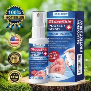 ⏰ EXCLUSIVE DEAL 60% OFF + FREE SHIPPING🔥 Healrize® GlucoSkin Protect Spray