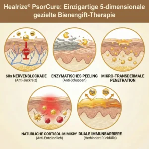 📅 Januar-Kur| Healrize® PsorCure Bienengift Zielgerichtete Linderungscreme⁷