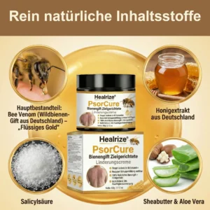 📅 Januar-Kur| Healrize® PsorCure Bienengift Zielgerichtete Linderungscreme⁷