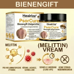 📅 Januar-Kur| Healrize® PsorCure Bienengift Zielgerichtete Linderungscreme⁷