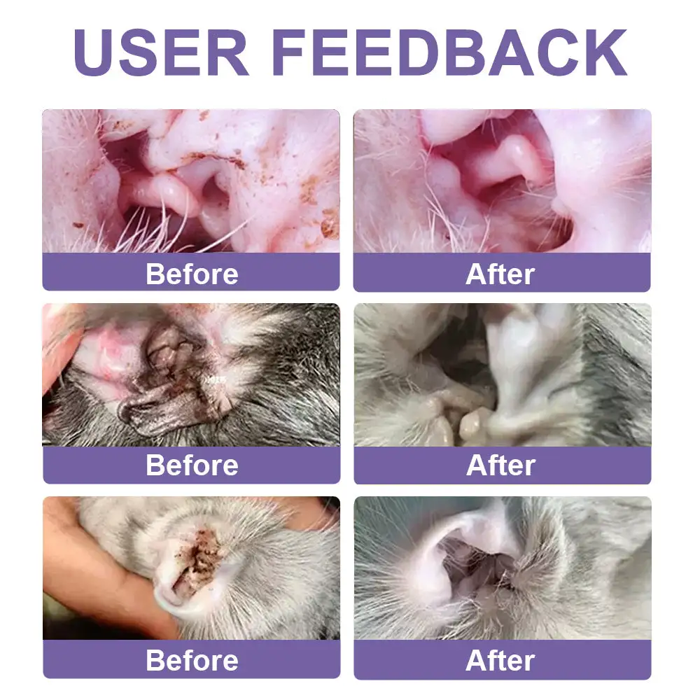 Healrize® Gentle Clean & Calm Pet Ear Drops