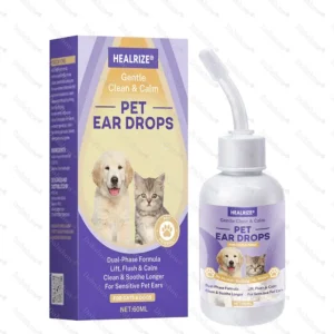 Healrize® Gentle Clean & Calm Pet Ear Drops