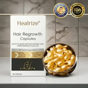 Healrize® Hair Regrowth Capsules Revive Follicles, Boost Hair Volume