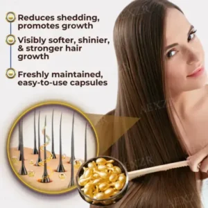 Healrize® Hair Regrowth Capsules Revive Follicles, Boost Hair Volume