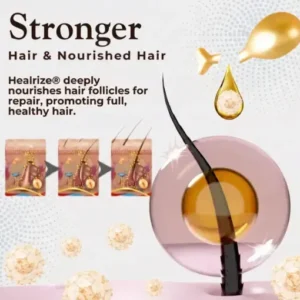 Healrize® Hair Regrowth Capsules Revive Follicles, Boost Hair Volume