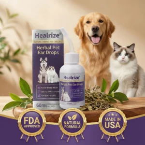 Healrize® Herbal Pet Ear Drops