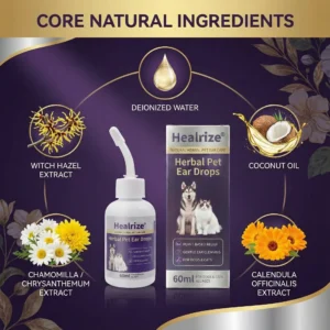 Healrize® Herbal Pet Ear Drops