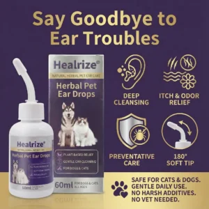 Healrize® Herbal Pet Ear Drops