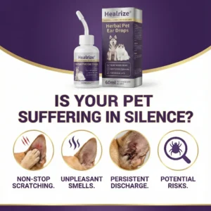 Healrize® Herbal Pet Ear Drops