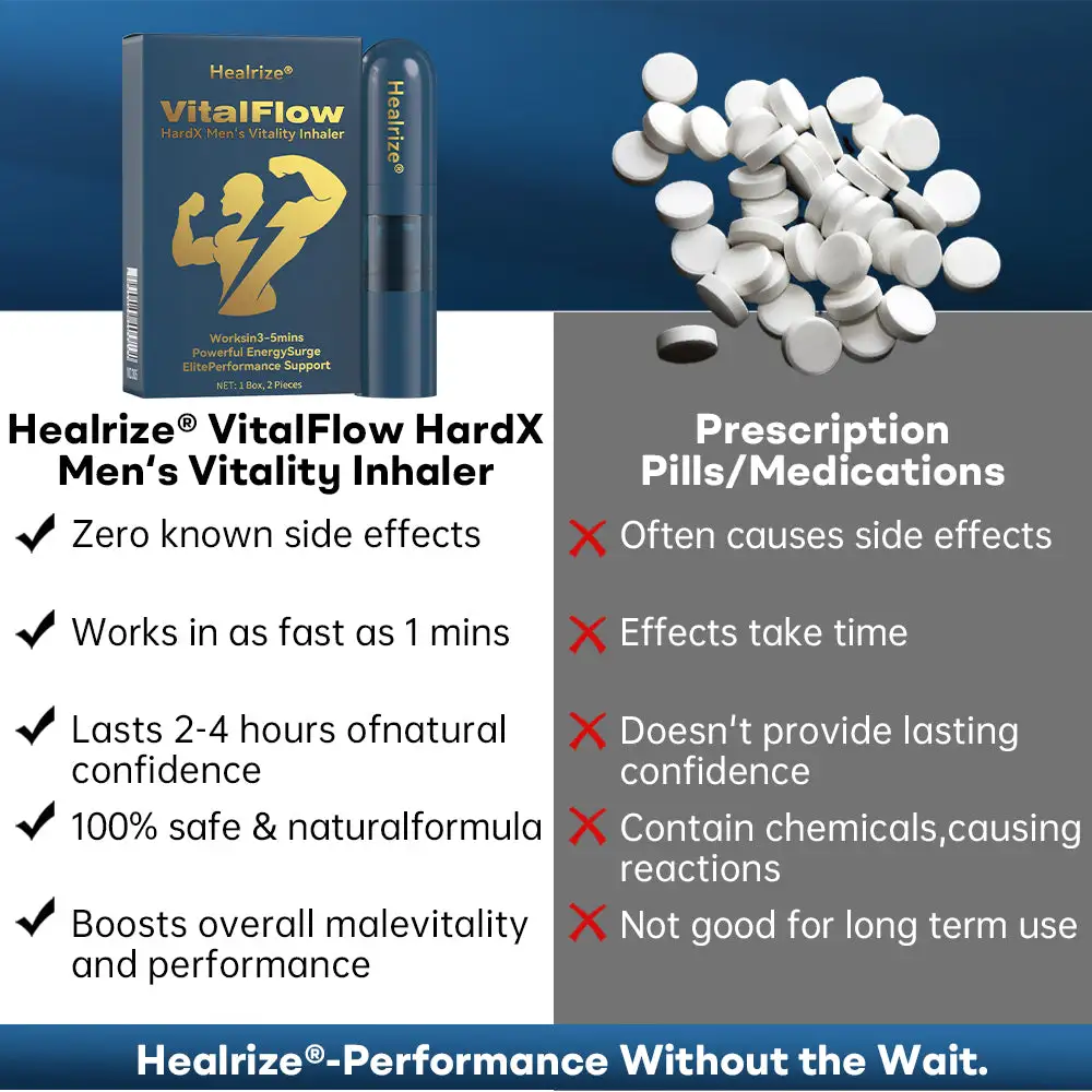 Healrize® VitalFlow HardX Men‘s Vitality Inhaler