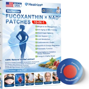 New Year Special  ✨ | 𝐇𝐞𝐚𝐥𝐫𝐢𝐳𝐞® 𝐁𝐞𝐫𝗯𝗲𝐫𝐢𝐧𝐞 · Fucoxanthin × NAD⁺ 𝟏𝟎-𝐢𝐧-𝟏 Highly Absorbale 𝐏𝐚𝐭𝙘𝙝 (𝐯𝐢𝐬𝐢𝐛𝐥𝐞 𝐜𝐡𝐚𝐧𝐠𝐞𝐬 𝐢𝐧 𝟕 𝐝𝐚𝐲𝐬） ✅ Support your energy.✅ Support the life you want to live.
