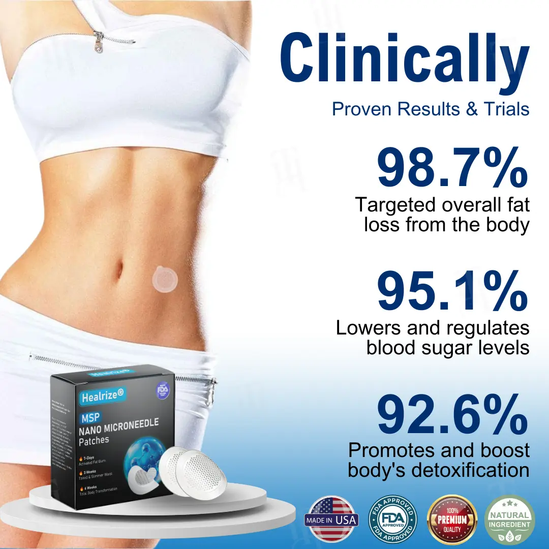 Transform Your Body in 7 Days with Healrize® Nano Microneedle Patches