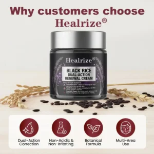 Healrize® BLACK RICE DUAL-ACTION RENEWAL CREAM