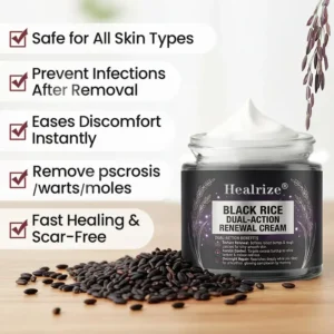Healrize® BLACK RICE DUAL-ACTION RENEWAL CREAM