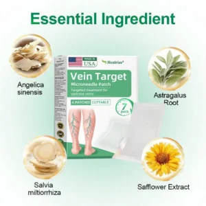 🗽👩‍⚕️👍Healrize® VeinTarget Microneedle Patch⚡Instant Relief, Long-Term Results