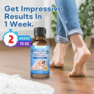 Healrize®Nano Rapid Clear Nail Fungus Rapair Liquid Effective in Seven Days, Permanently Eliminates the Root