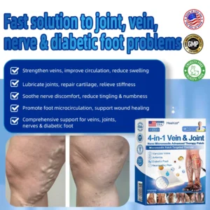 Healrize® 🛒4-in-1 Vein & Joint Nano Microneedle Advanced Therapy Patch🔥Instant Relief, Long-Term Results