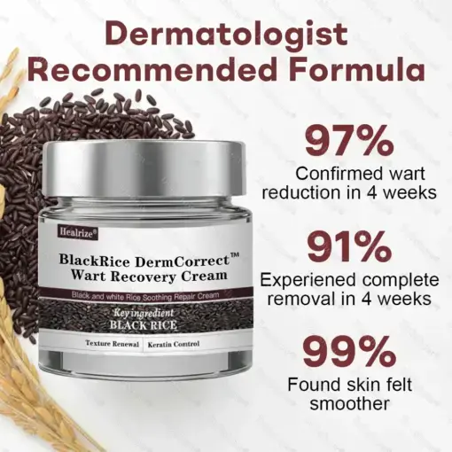 Healrize® BlackRice DermCorrect™ Wart Recovery Cream Suitable for all skin types