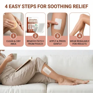 Healrize® DermaVein Microneedle Patch-𝘝𝘪𝘴𝘪𝘣𝘭𝘦 𝘝𝘦𝘪𝘯 𝘙𝘦𝘥𝘶𝘤𝘵𝘪𝘰𝘯 𝘚𝘺𝘴𝘵𝘦𝘮🔥
