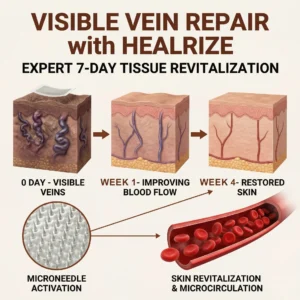 Healrize® DermaVein Microneedle Patch-𝘝𝘪𝘴𝘪𝘣𝘭𝘦 𝘝𝘦𝘪𝘯 𝘙𝘦𝘥𝘶𝘤𝘵𝘪𝘰𝘯 𝘚𝘺𝘴𝘵𝘦𝘮🔥