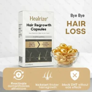 Healrize® Hair Regrowth Capsules Nano Penetration, Deep into Hair Roots