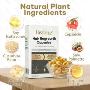 Healrize® Hair Regrowth Capsules Newly Upgraded,Nano Penetration, Deep into Hair Roots