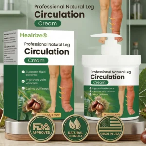 Healrize®🍃 Professional Natural Leg Circulation Cream——Targeted Relief for Swelling, Puffiness & Heavy Legs