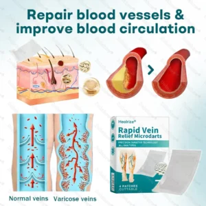 Healrize® Rapid Vein Relief Microdarts✅| 7-Day Visible & ALL SKIN TYPES