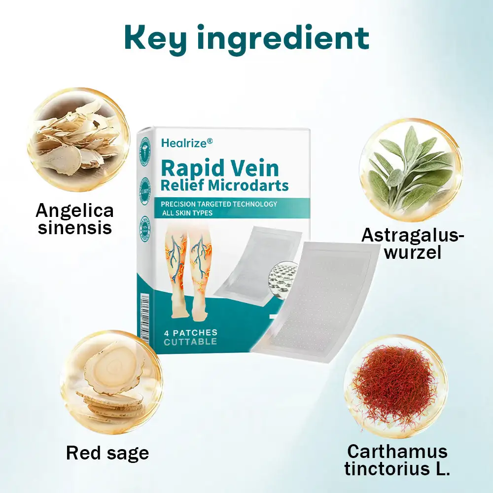 Healrize® Rapid Vein Relief Microdarts✅| 7-Day Visible & ALL SKIN TYPES