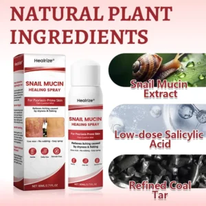 Healrize® Snail Mucin Healing Spray – Relief for Sensitive & Flare-Up Skin