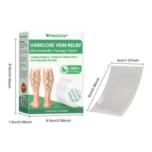 Healrize® VeinEase Microneedle Care PatchInstant Relief, Long-Term Results