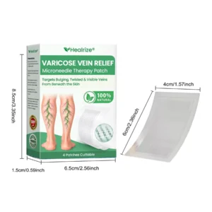 👨‍⚕️🔥Healrize® VeinEase Microneedle Care Patch⚡Instant Relief, Long-Term Results