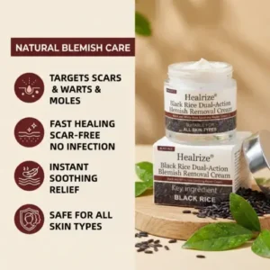 Healrize®Black Rice Dual-Action Blemish Removal Cream