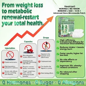 𝐎𝐟𝐟𝐢𝐜𝐢𝐚𝐥 𝐔𝐒 𝐒𝐭𝐨𝐫𝐞 🇺🇸  |🪐Healrize® Moringa · Berberine × NAD+ 𝟏𝟎-𝐢𝐧-𝟏 𝐀𝐝𝐯𝐚𝐧𝐜𝐞𝐝 𝐍𝐚𝐧𝐨 𝐌𝐢𝐜𝐫𝐨𝐧𝐞𝐞𝐝𝐥𝐞 𝐏𝐚𝐭𝐜𝐡 — 𝐎𝐧𝐜𝐞 𝐃𝐚𝐢𝐥𝐲, 𝐕𝐢𝐬𝐢𝐛𝐥𝐞 𝐑𝐞𝐬𝐮𝐥𝐭𝐬 𝐢𝐧 𝟕 𝐃𝐚𝐲