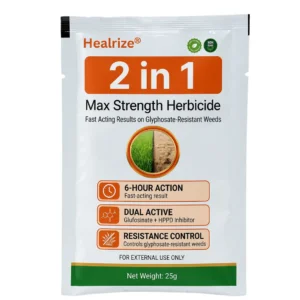 🏆𝙁𝙖𝙨𝙩 𝙧𝙚𝙨𝙪𝙡𝙩𝙨 𝙞𝙣 6 𝙝𝙤𝙪𝙧𝙨 | Healrize® 2-in-1 Max Strength Herbicide: Fast Acting Results on Glyphosate-Resistant Weed