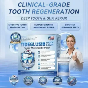 𝐇𝐞𝐚𝐥𝐫𝐢𝐳𝐞® Tideglusib Fast‑Dissolving Tooth & Gum Repair Oral Strips