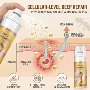 🔥Best Seller🔥Healrize® Bee Venom Antifungal & Antibacterial Spray– Advanced Skin Recovery for Psoriasis & Eczema🎉Special Limited Time 50% OFF