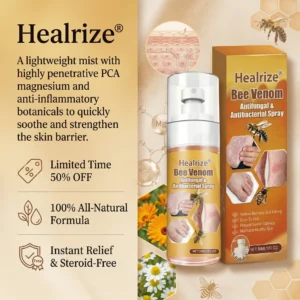 🔥Best Seller🔥Healrize® Bee Venom Antifungal & Antibacterial Spray– Advanced Skin Recovery for Psoriasis & Eczema🎉Special Limited Time 50% OFF